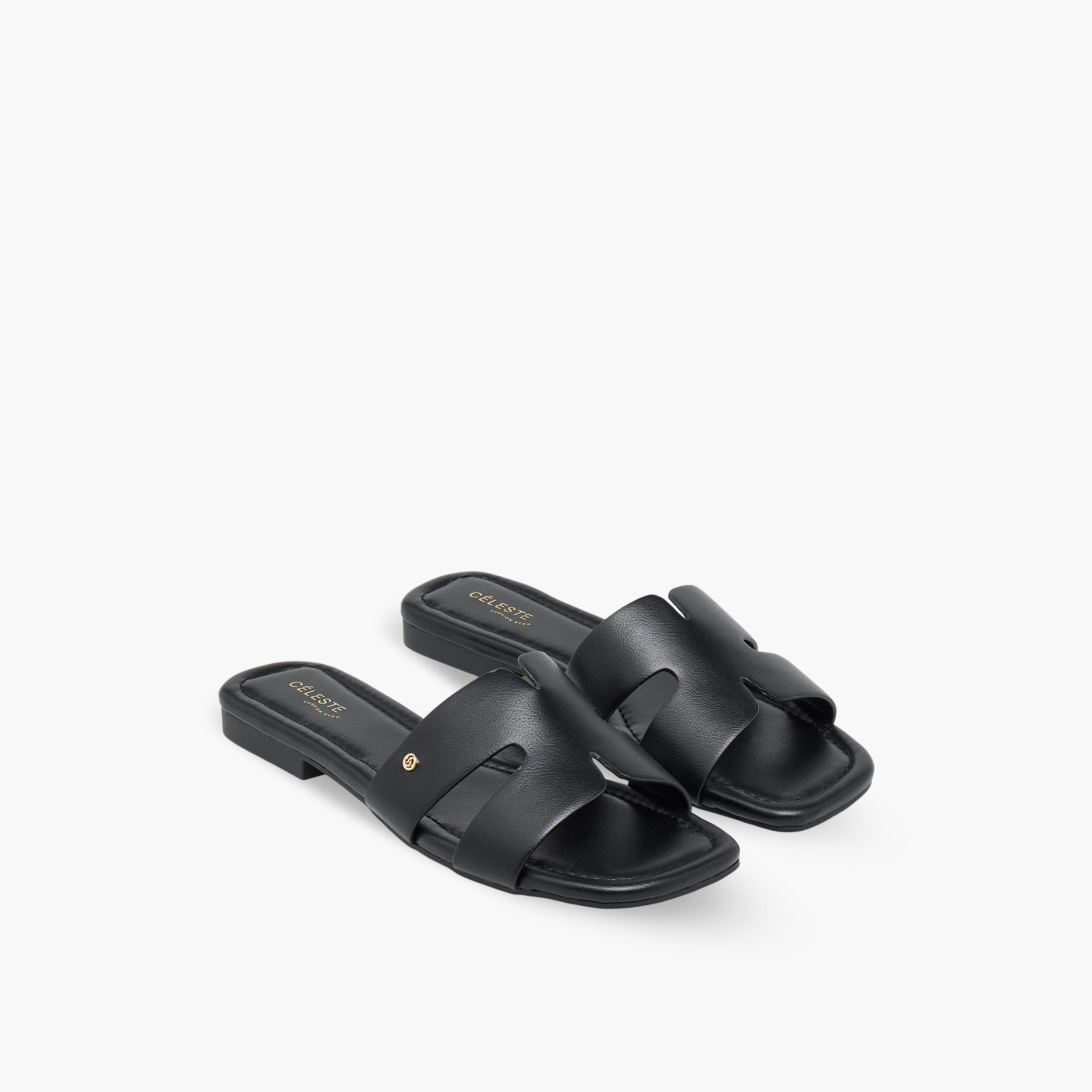 Celeste Women Cutout Slide Sandals-women-shoes-sandals-flats-image-1