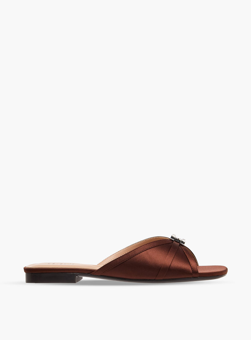 صندل ساتان سهل الارتداء مزين للنساء من سيليست-women-shoes-flats-sandals-image-3