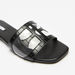 Elle Women's Textured Slip-On Sandals-Women%27s Flat Sandals-thumbnail-4