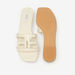 Elle Women's Textured Slip-On Sandals-Women%27s Flat Sandals-thumbnailMobile-3