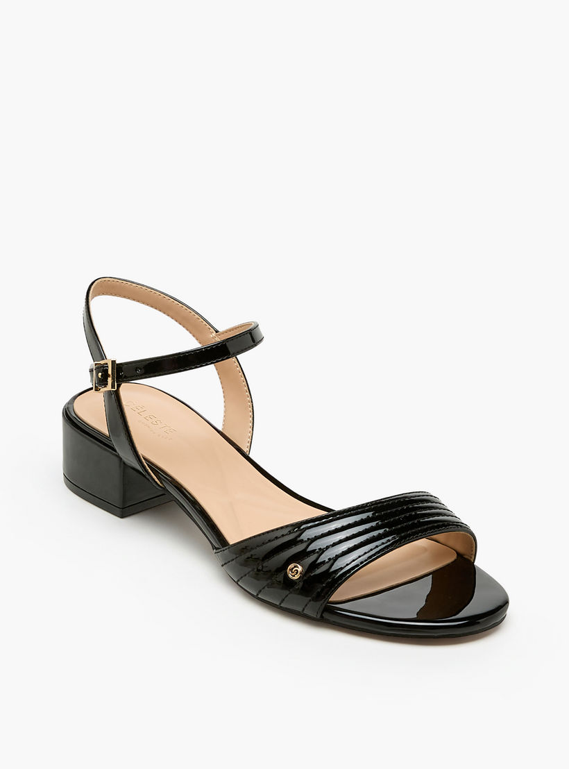 Celeste Women Quilted Block Heel Sandals-women-shoes-sandals-heeled-image-2