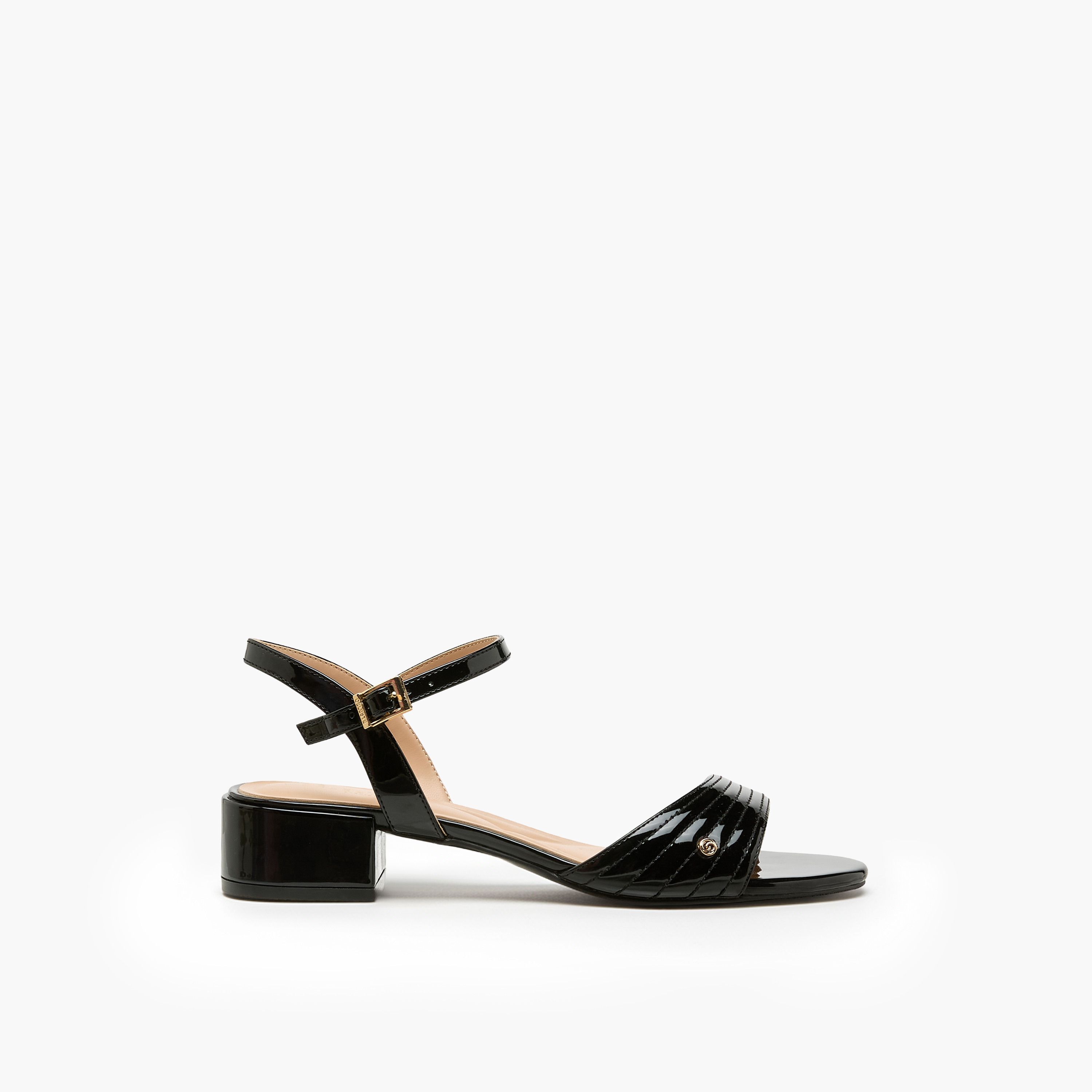 Celeste Women Quilted Block Heel Sandals-women-shoes-sandals-heeled-image-3