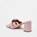 Celeste Women's Animal Textured Slip-On Block Heels-Women%27s Heel Sandals-thumbnail-2