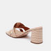 Celeste Women's Animal Textured Slip-On Block Heels-Women%27s Heel Sandals-thumbnail-2