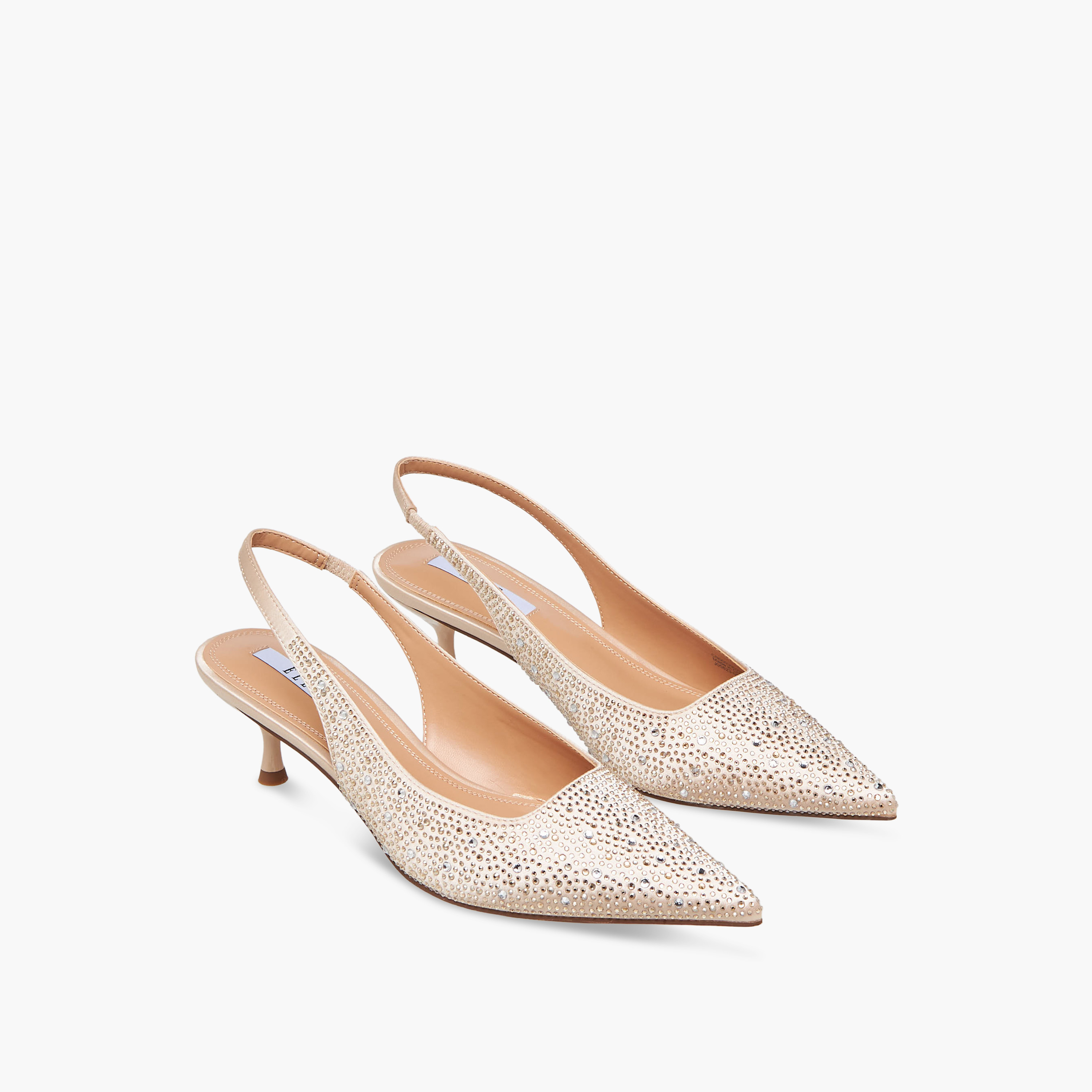 Elle Women Embellished Kitten Heel Slingback Shoes-women-shoes-sandals-heeled-image-1