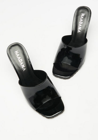Haadana Solid Slip-on Sandals with Stiletto Heels-Women%27s Heel Sandals-image-2
