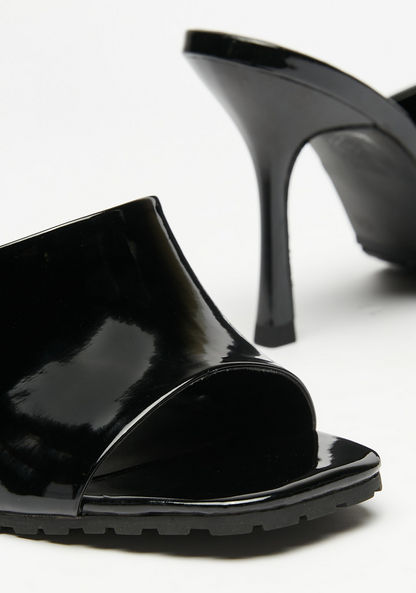 Haadana Solid Slip-on Sandals with Stiletto Heels-Women%27s Heel Sandals-image-5