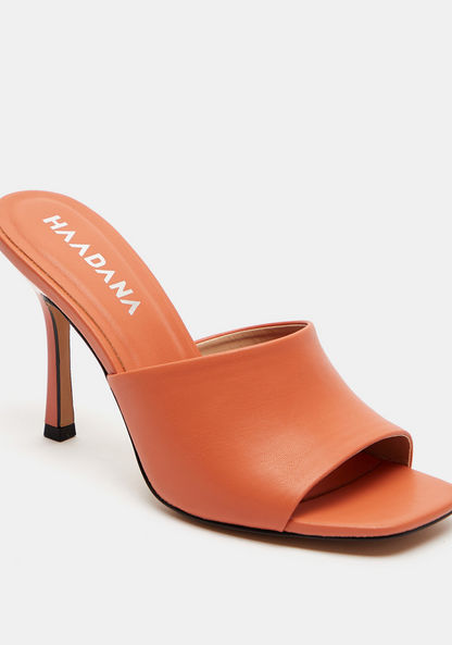 Haadana Solid Slip-On Sandals with Stiletto Heels-Women%27s Heel Sandals-image-1
