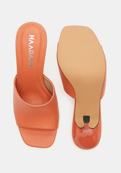 Haadana Solid Slip-On Sandals with Stiletto Heels-Women%27s Heel Sandals-image-4