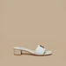 Elle Women's Monogram Print Slide Sandals with Block Heels-Women%27s Heel Sandals-thumbnailMobile-1