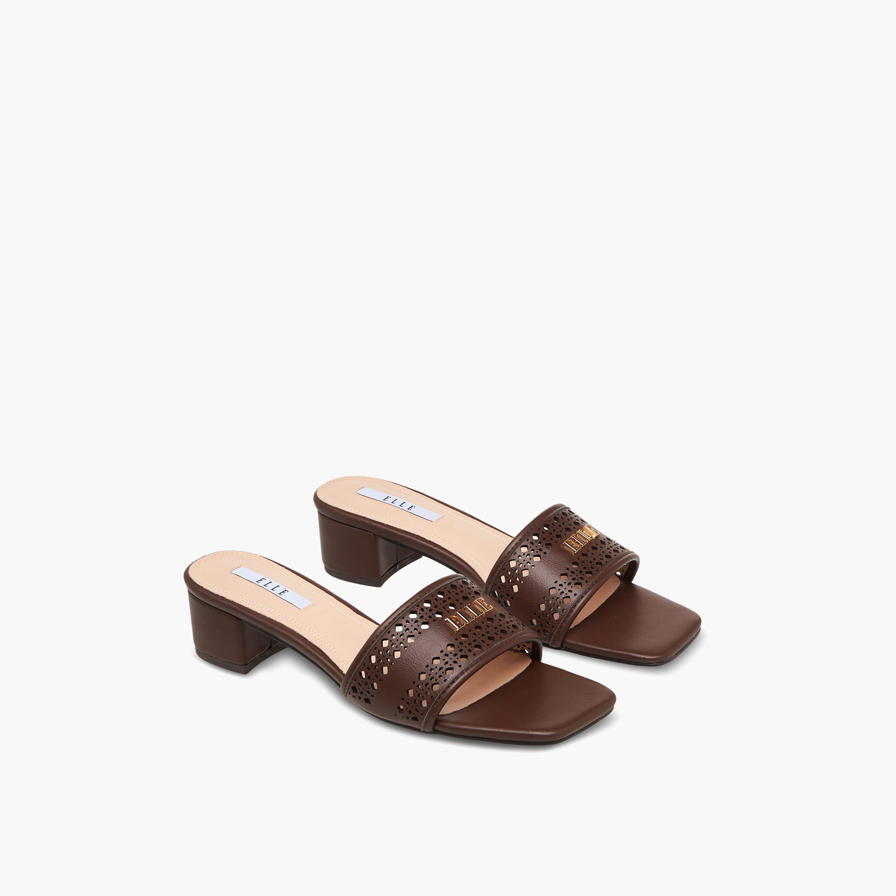 Elle Women Buckle Accent Block Heel Sandals-women-shoes-sandals-heeled-image-1