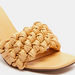Celeste Women's Weave Detail Slip-On Sandals with Stiletto Heels-Women%27s Heel Sandals-thumbnail-6