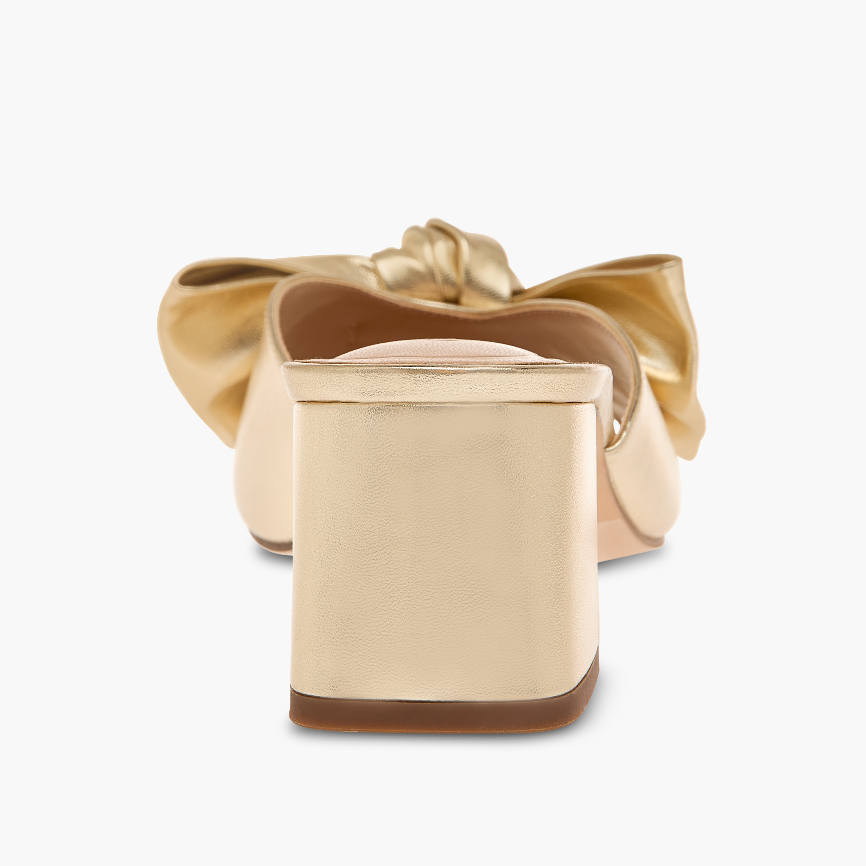 Celeste Women's Bow Detail Slip-On Sandals with Block Heels - J06005-007-women-shoes-sandals-heeled-image-5