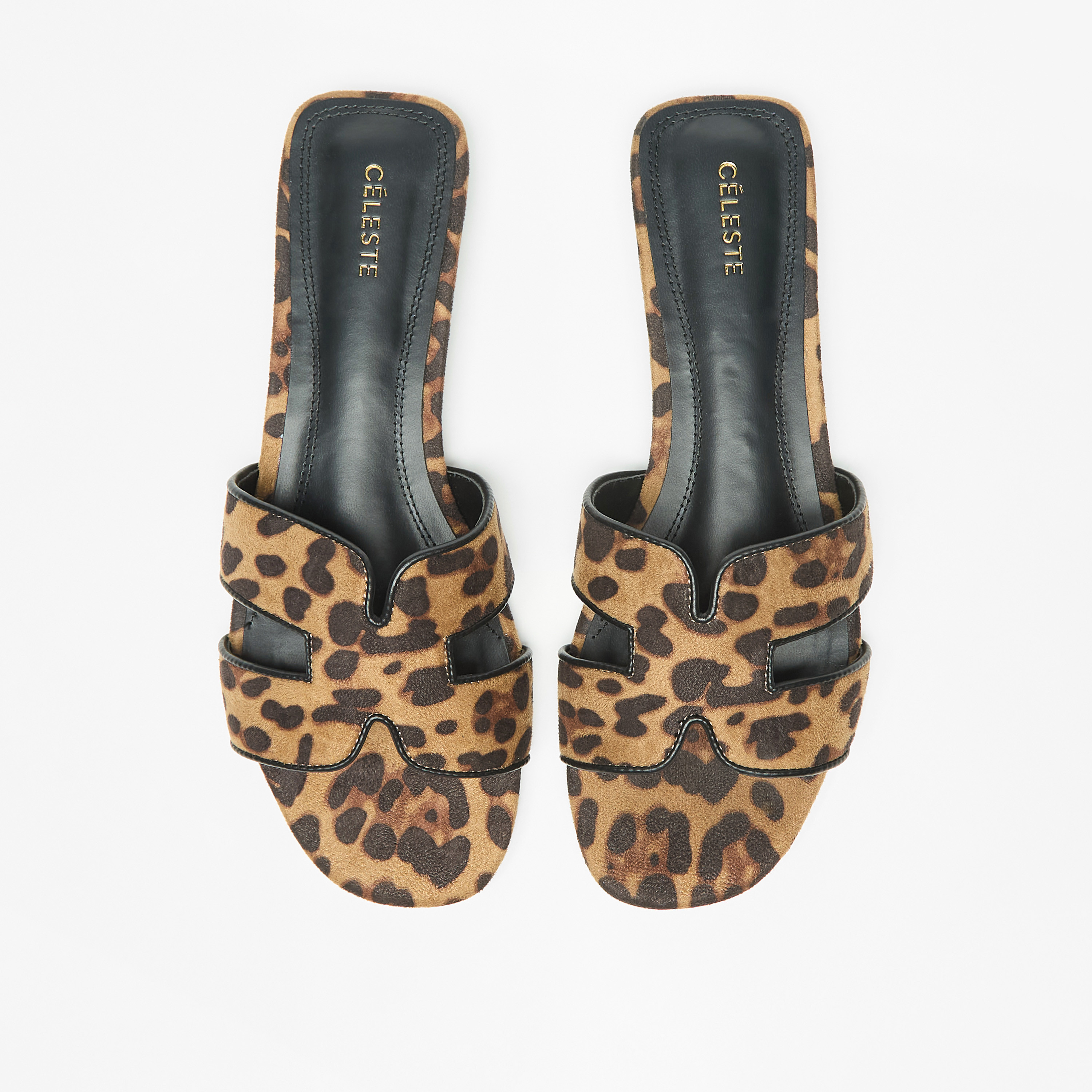 صندل بطبعات حيوانية للنساء من سيليست-women-shoes-flats-sandals-image-1