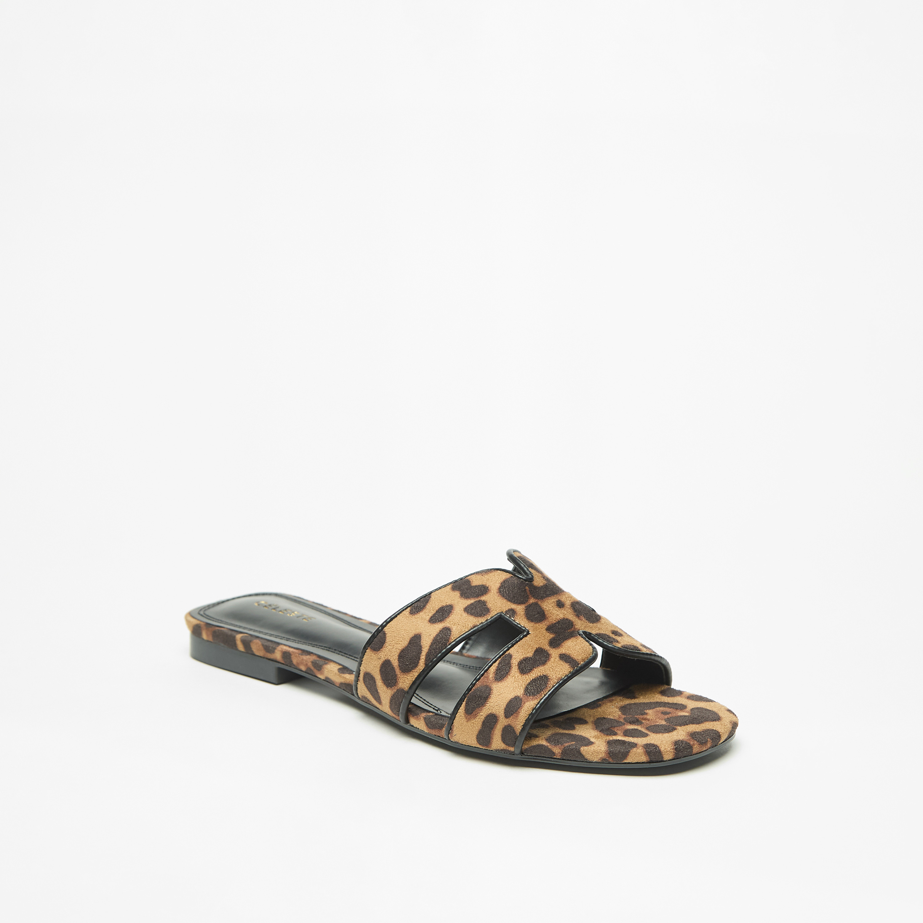 صندل بطبعات حيوانية للنساء من سيليست-women-shoes-flats-sandals-image-2