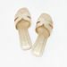 Celeste Women's Textured Open Toe Slip-On Sandals-Women%27s Flat Sandals-thumbnailMobile-2