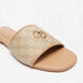 Celeste Women's Monogram Print Slip-On Slide Sandals-Women%27s Flat Sandals-thumbnailMobile-4