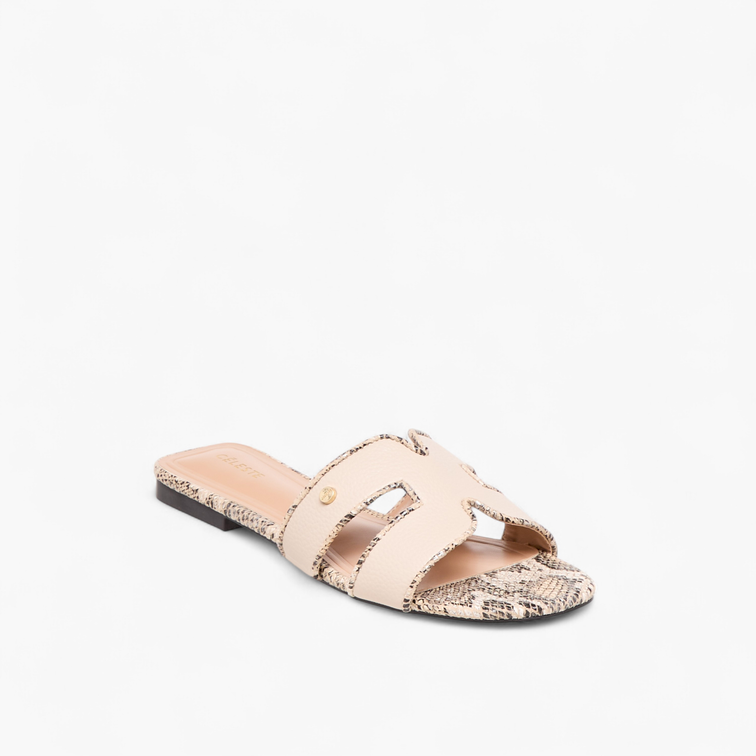 صندل مسطح سهل الارتداء بطبعات جلد حيوان للنساء من سيليست-women-shoes-flats-sandals-image-7
