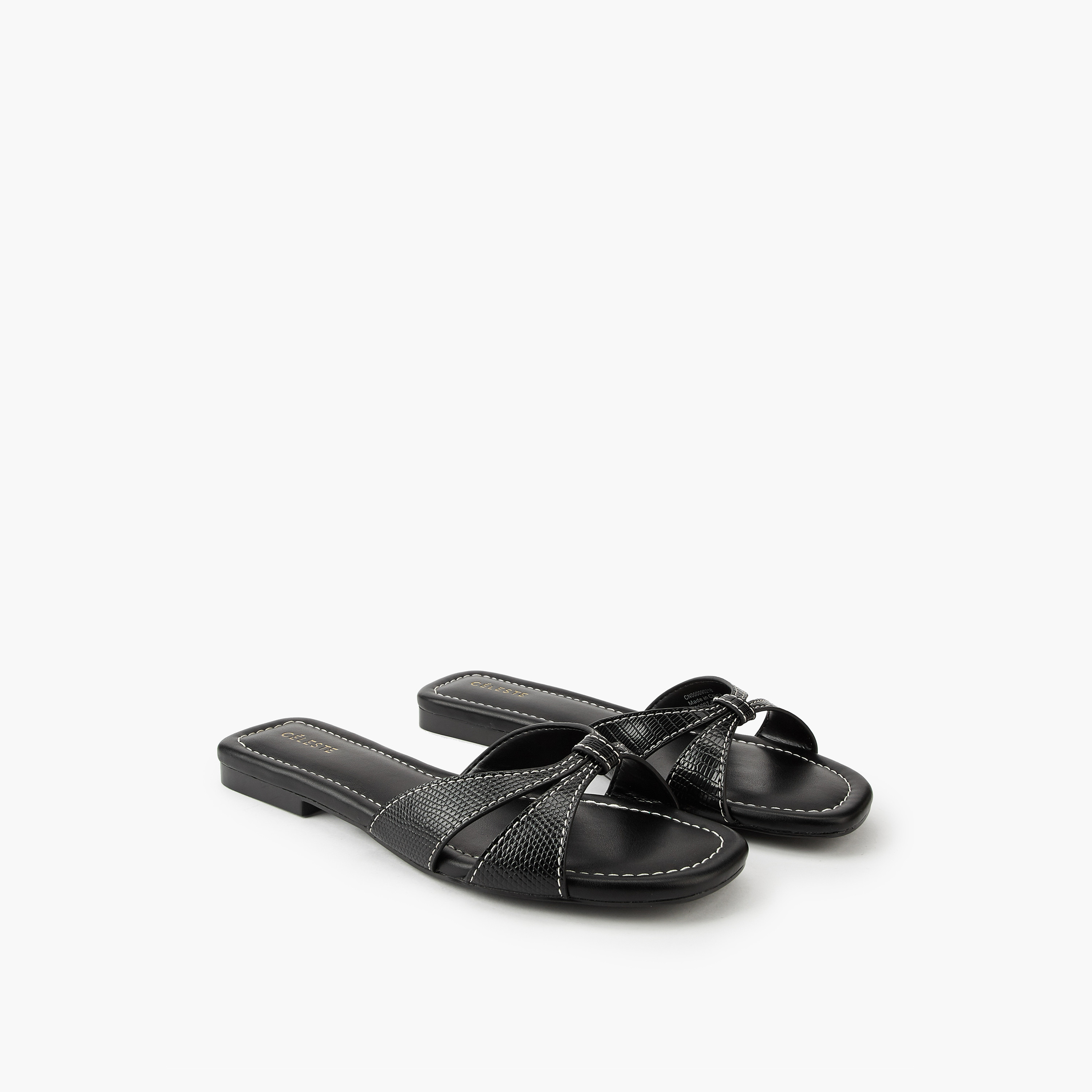 Celeste Women's Strappy Slip-On Sandals-women-shoes-flats-sandals-image-1