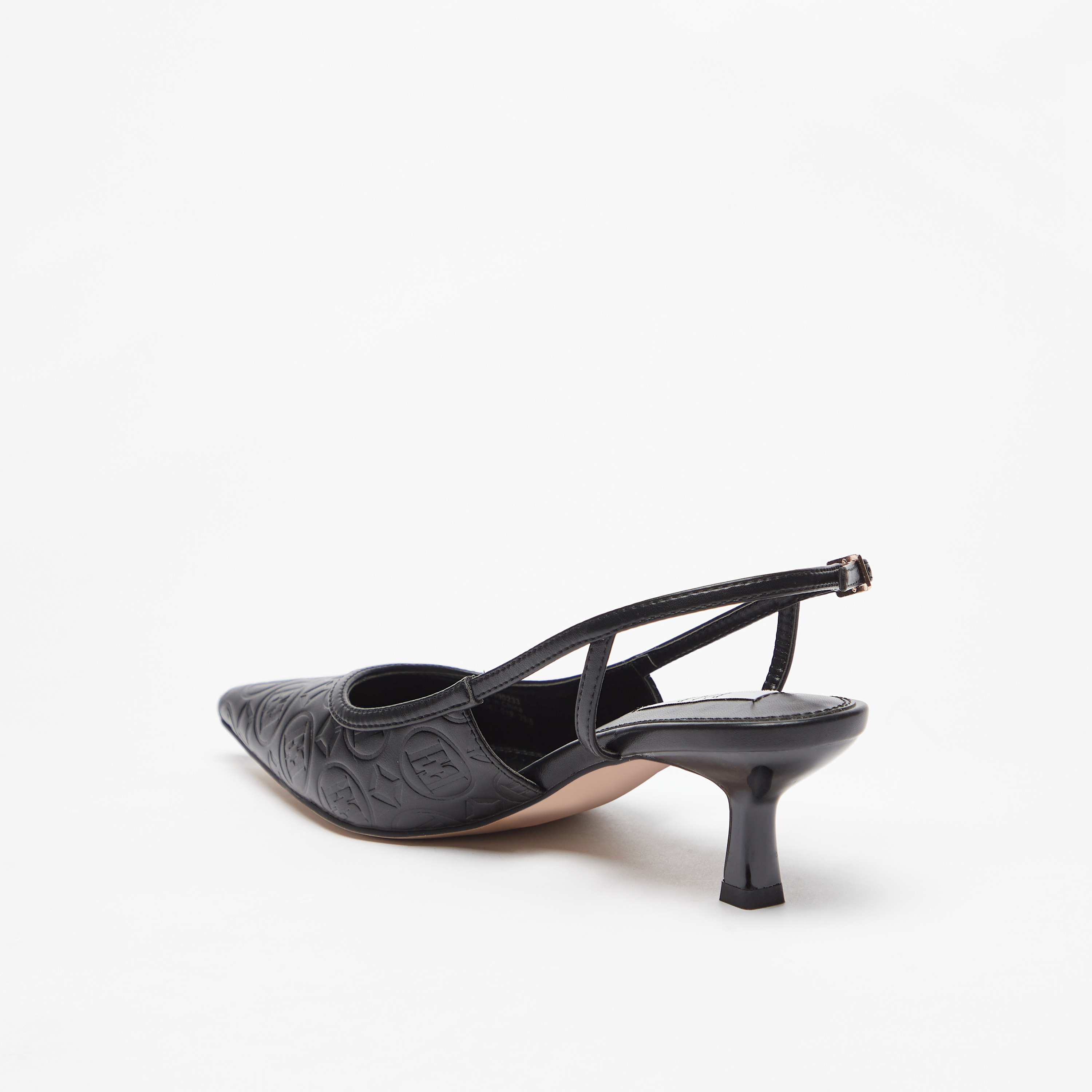صندل بحزام خلفي وكعب صغير وإبزيم إغلاق للنساء من سيليست-women-shoes-heels-image-3