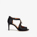 Peep Toe Stiletto With Counter Zip Closure-Women%27s Heel Sandals-thumbnail-0