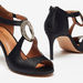 Peep Toe Stiletto With Counter Zip Closure-Women%27s Heel Sandals-thumbnail-3