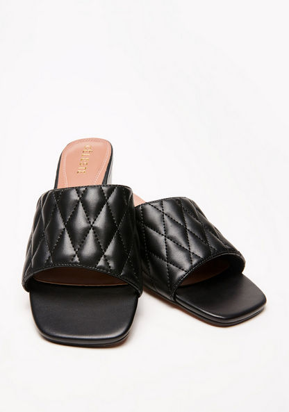 Celeste Woman's Slip-On Sandals with Wedge Heel-Women%27s Heel Sandals-image-3