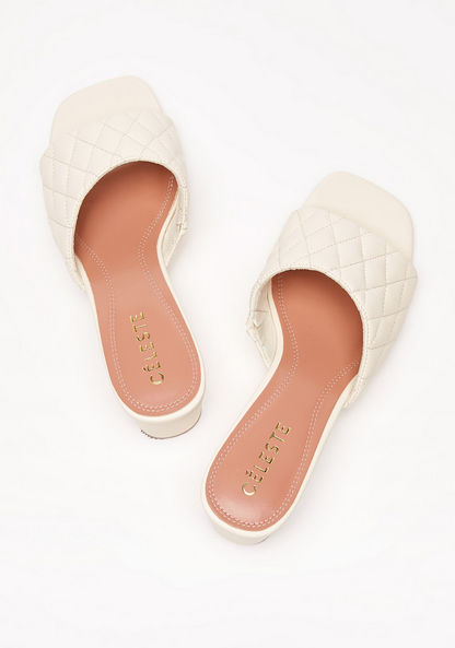 Celeste Woman's Slip-On Sandals with Wedge Heel-Women%27s Heel Sandals-image-1