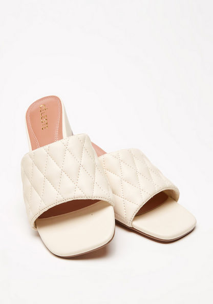 Celeste Woman's Slip-On Sandals with Wedge Heel-Women%27s Heel Sandals-image-3