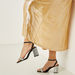Celeste Women's Solid Ankle Strap Sandals with Embellished Block Heels-Women%27s Heel Sandals-thumbnailMobile-1