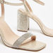 Celeste Women's Solid Ankle Strap Sandals with Embellished Block Heels-Women%27s Heel Sandals-thumbnailMobile-3