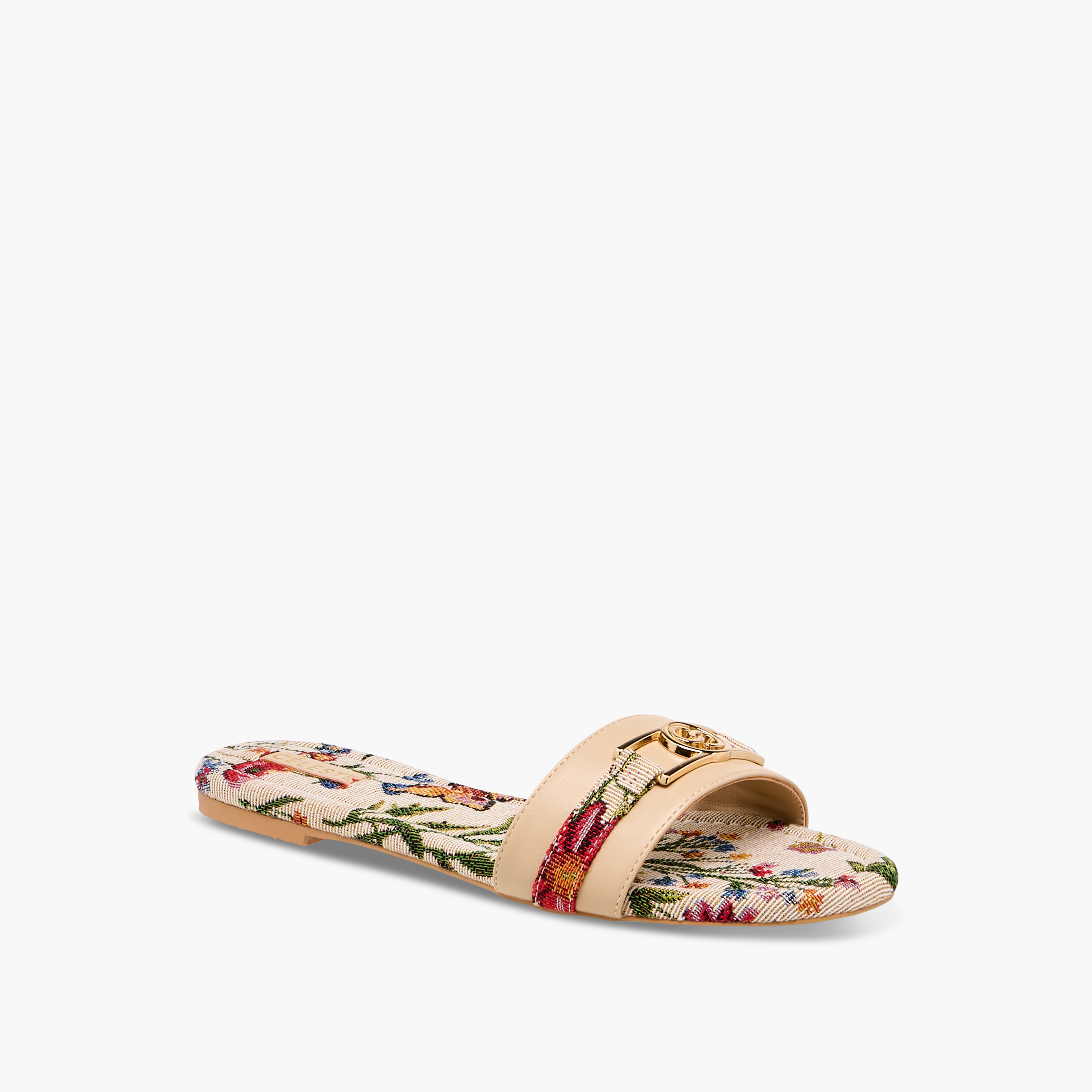 صندل مسطح سهل الارتداء بطبعات للنساء من سيليست-women-shoes-flats-sandals-image-2