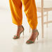 ELLE Women's Monogram Embossed Stiletto Heels with Ankle Strap Closure-Women%27s Heel Sandals-thumbnail-0