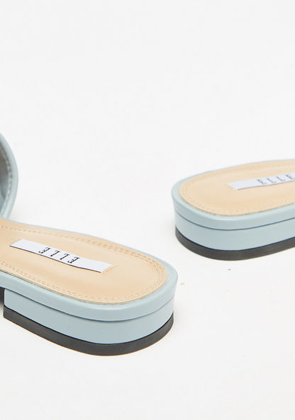 Elle Women's Quilted Slip-On Sandals-Women%27s Flat Sandals-image-5
