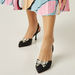 Celeste Women's Embellished Butterfly Slingback Shoes with Kitten Heel-Women%27s Heel Shoes-thumbnailMobile-1