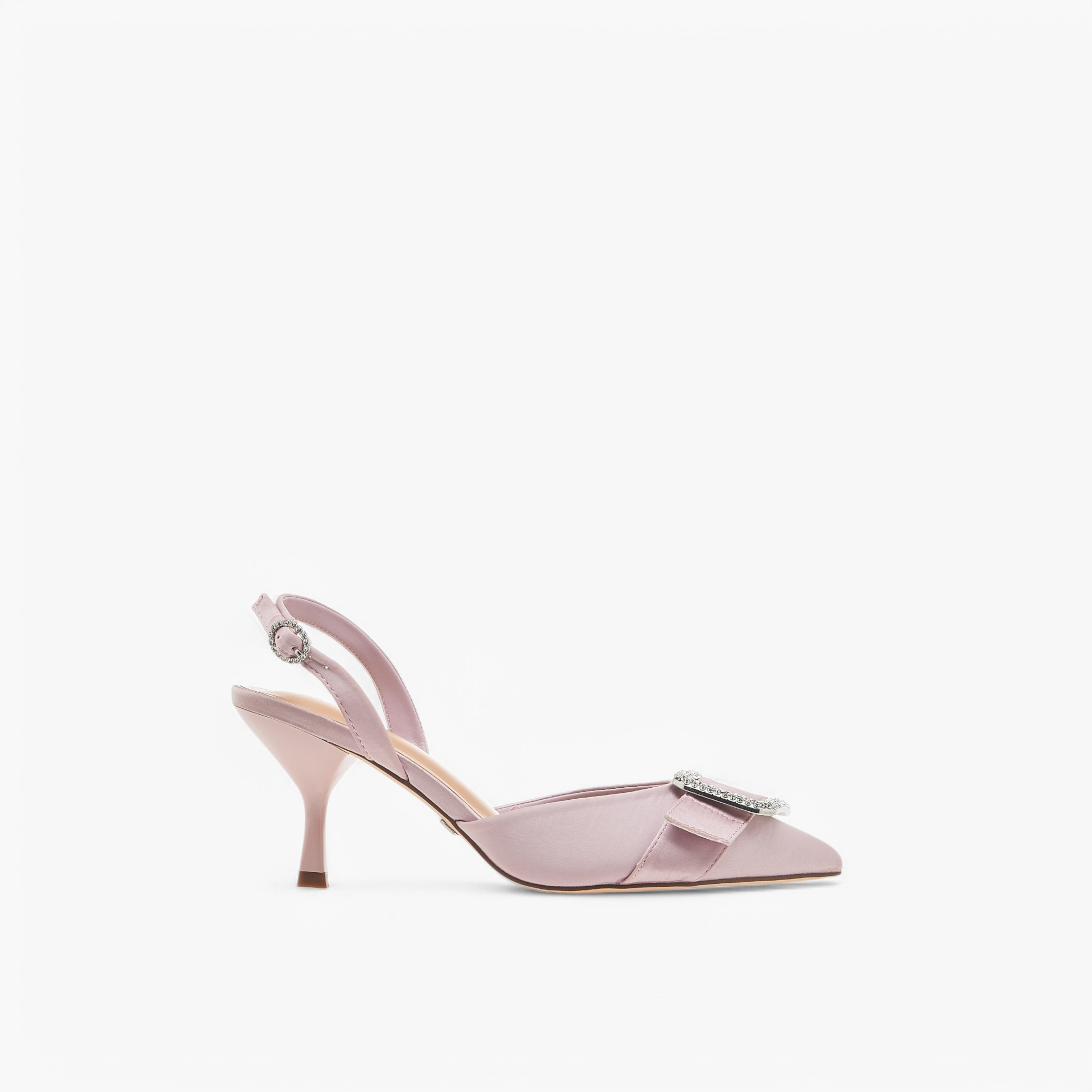 Celeste Women's Embellished Slingback Shoes with Buckle Closure and Stiletto Heels-women-shoes-sandals-heeled-image-3
