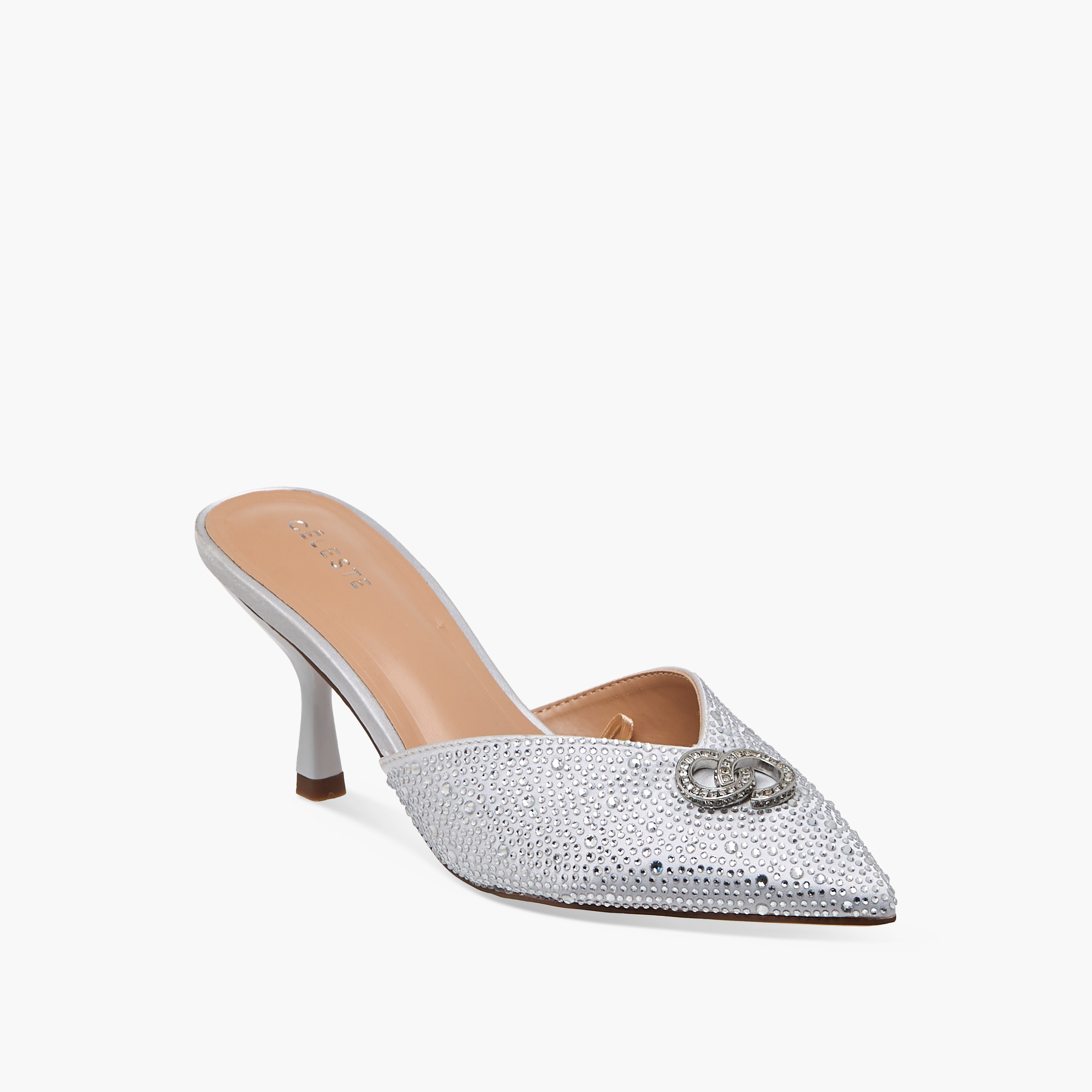 حذاء مزين بمقدمة مدببة وكعب ستيليتو للنساء من سيليست-women-shoes-heels-image-2