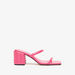 Haadana Strappy Open Toe Slip-On Sandals with Block Heels-Women%27s Heel Sandals-thumbnail-0
