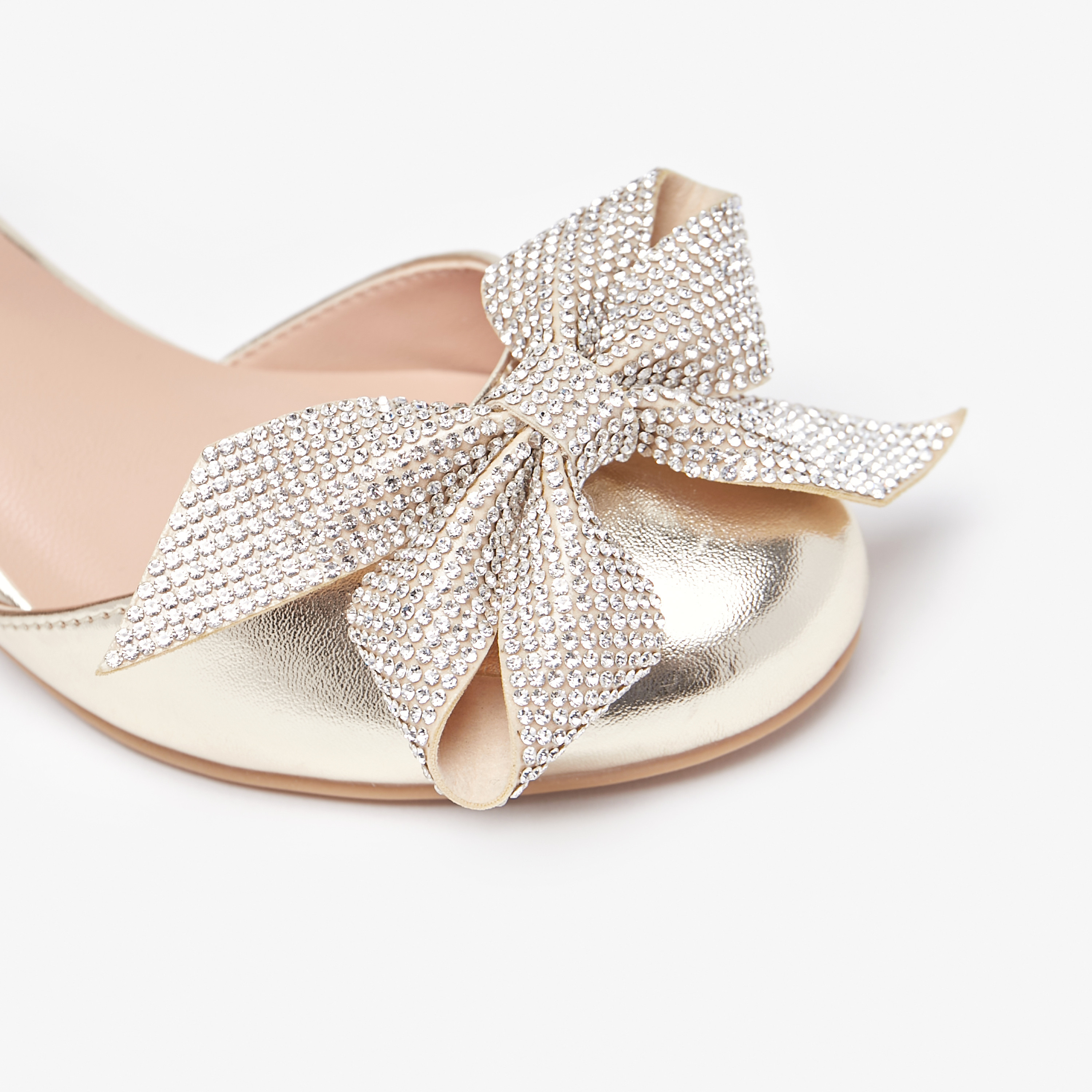 حذاء باليرينا بكعب سميك وفيونكة للبنات من سيليست-girls-shoes-sandals-image-5