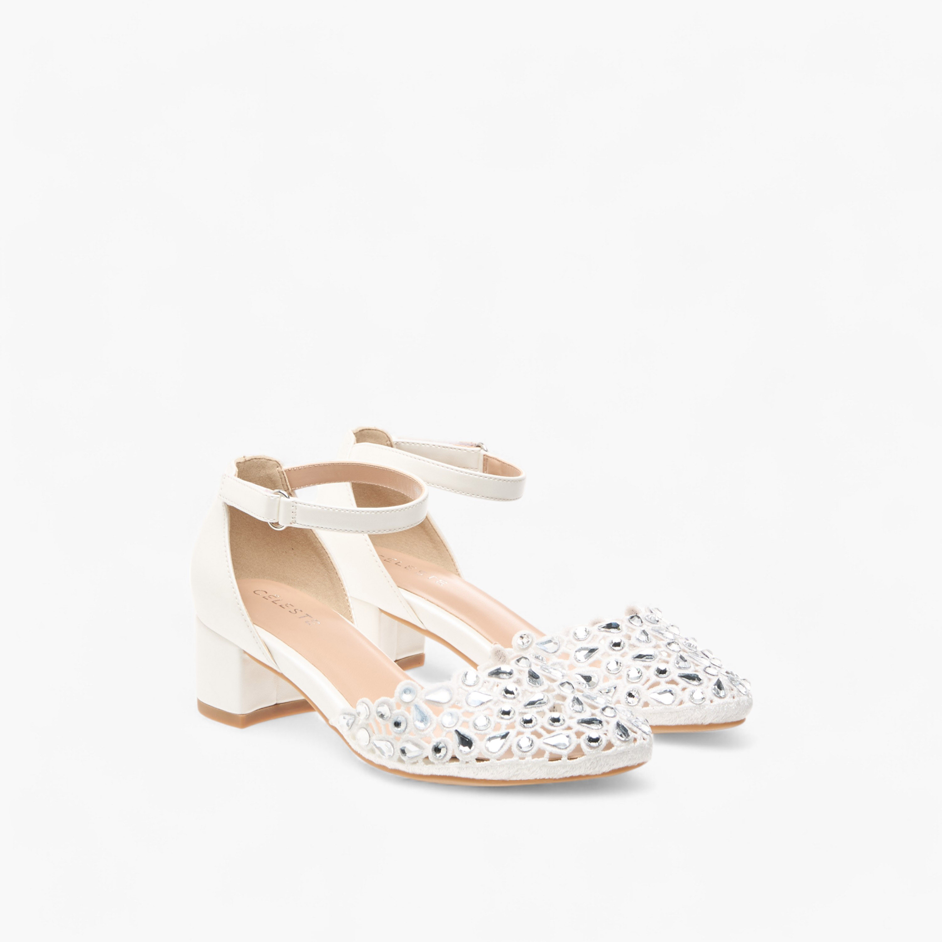 حذاء مزين بشريط إغلاق لاصق للبنات من سيليست-girls-shoes-sandals-image-1