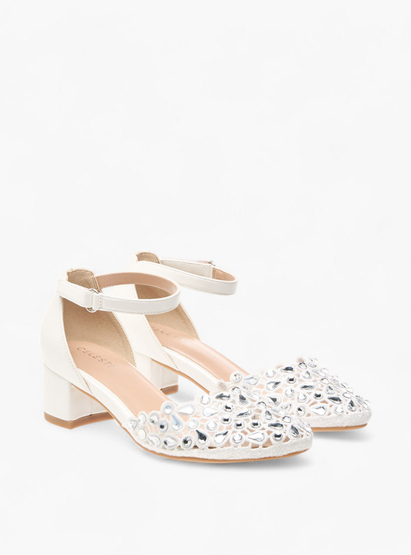 حذاء مزين بشريط إغلاق لاصق للبنات من سيليست-girls-shoes-sandals-image-1