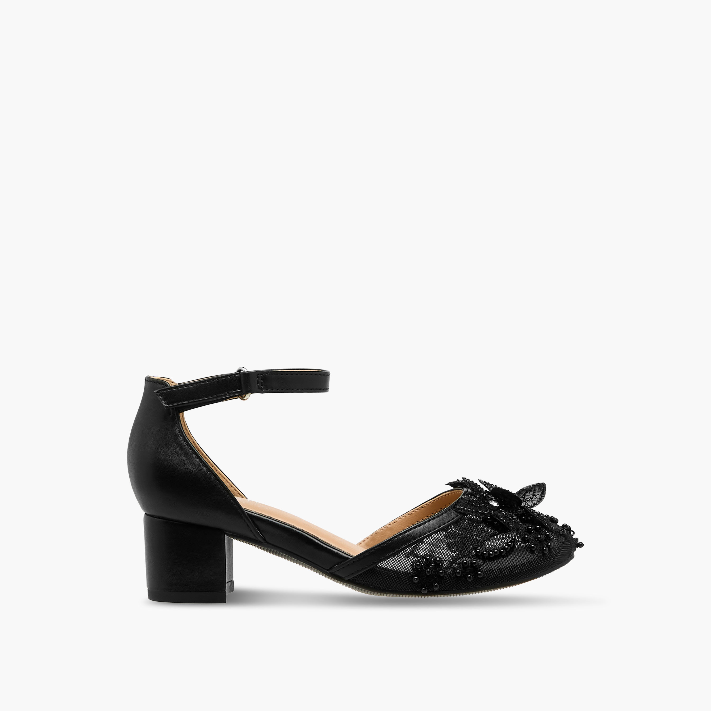 Celeste Girls Block Heel Sandals-girls-shoes-sandals-image-3