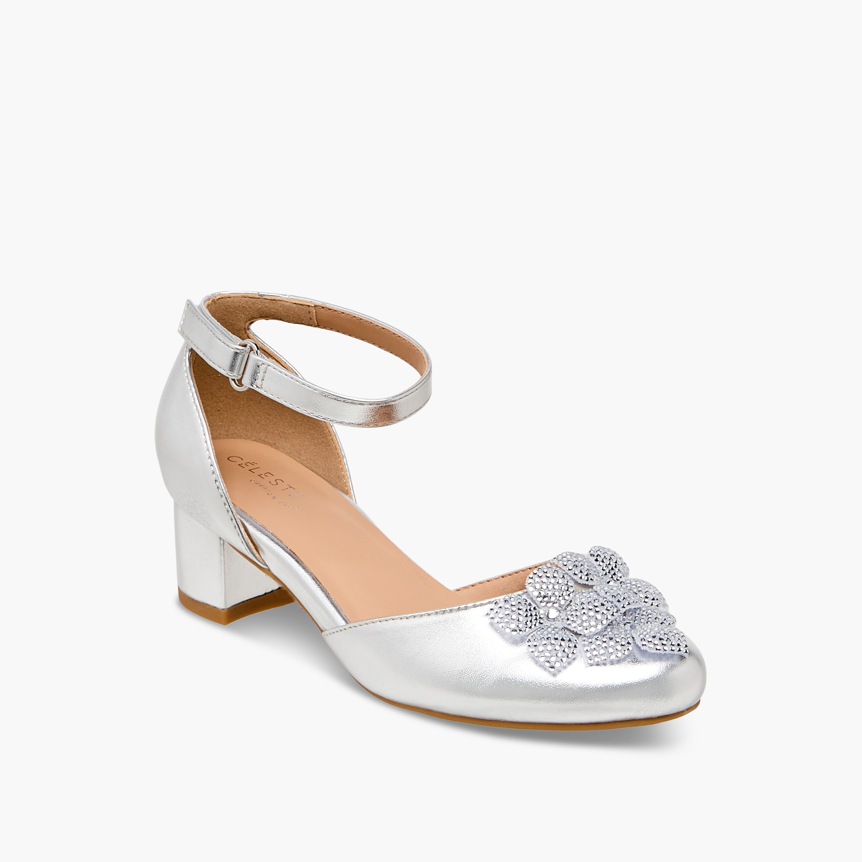 حذاء مزين بالزهور للبنات من سيلست-girls-shoes-sandals-image-5