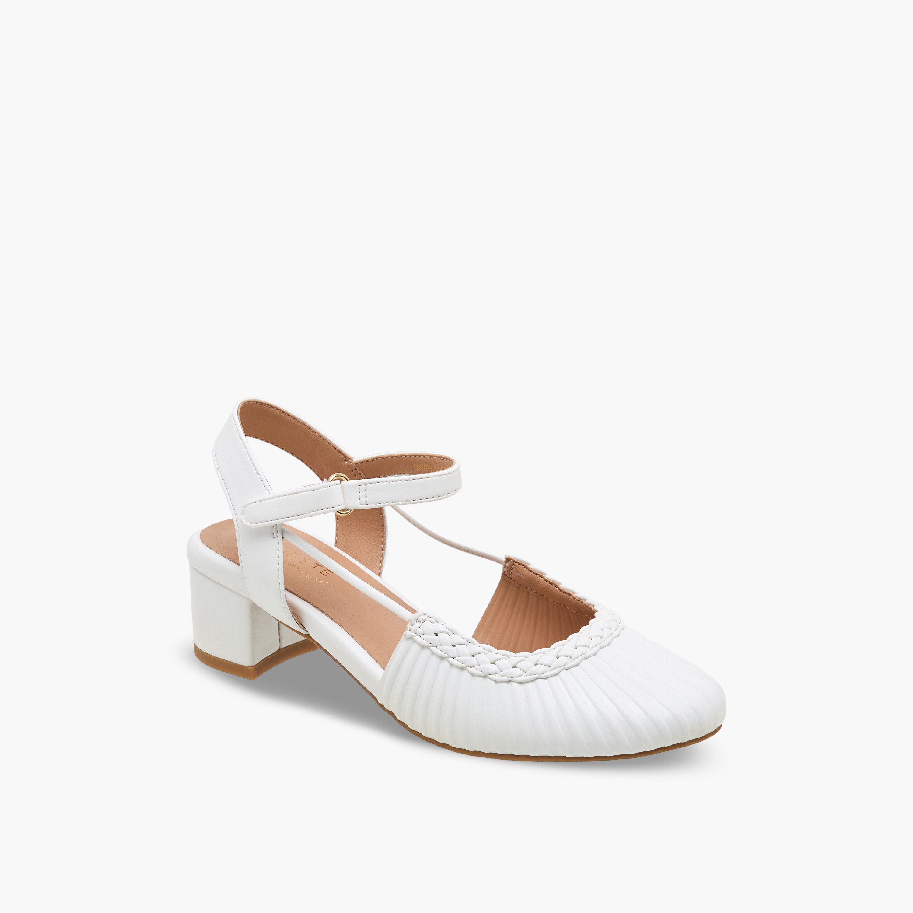حذاء بارز الملمس بكعب عريض للبنات من سيليست-girls-shoes-sandals-image-2