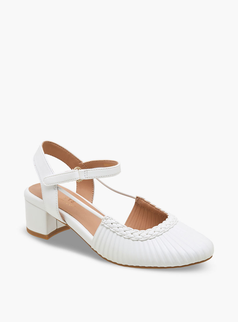 حذاء بارز الملمس بكعب عريض للبنات من سيليست-girls-shoes-sandals-image-2