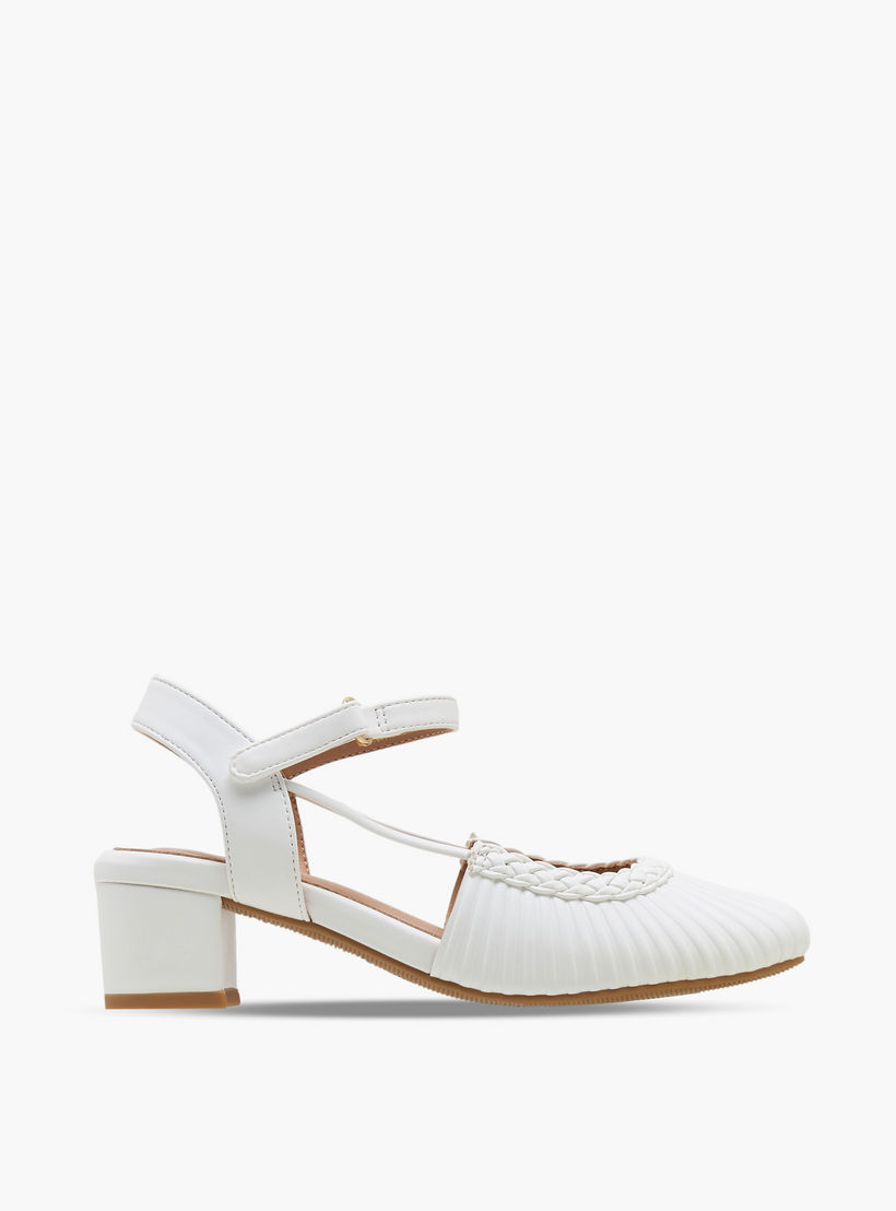 حذاء بارز الملمس بكعب عريض للبنات من سيليست-girls-shoes-sandals-image-3