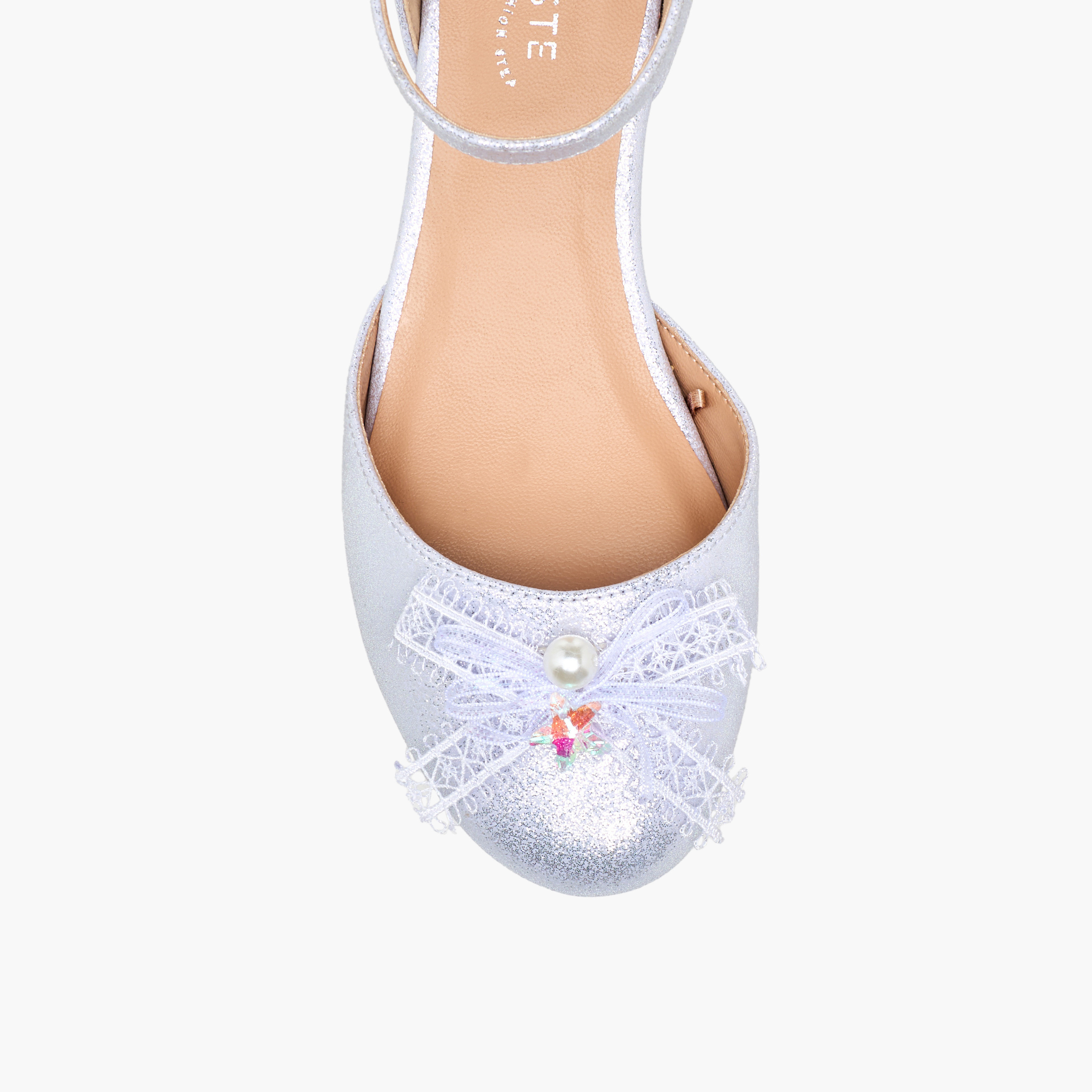 Celeste Girls Bow Embellished Block Heel Sandals-girls-shoes-sandals-image-4