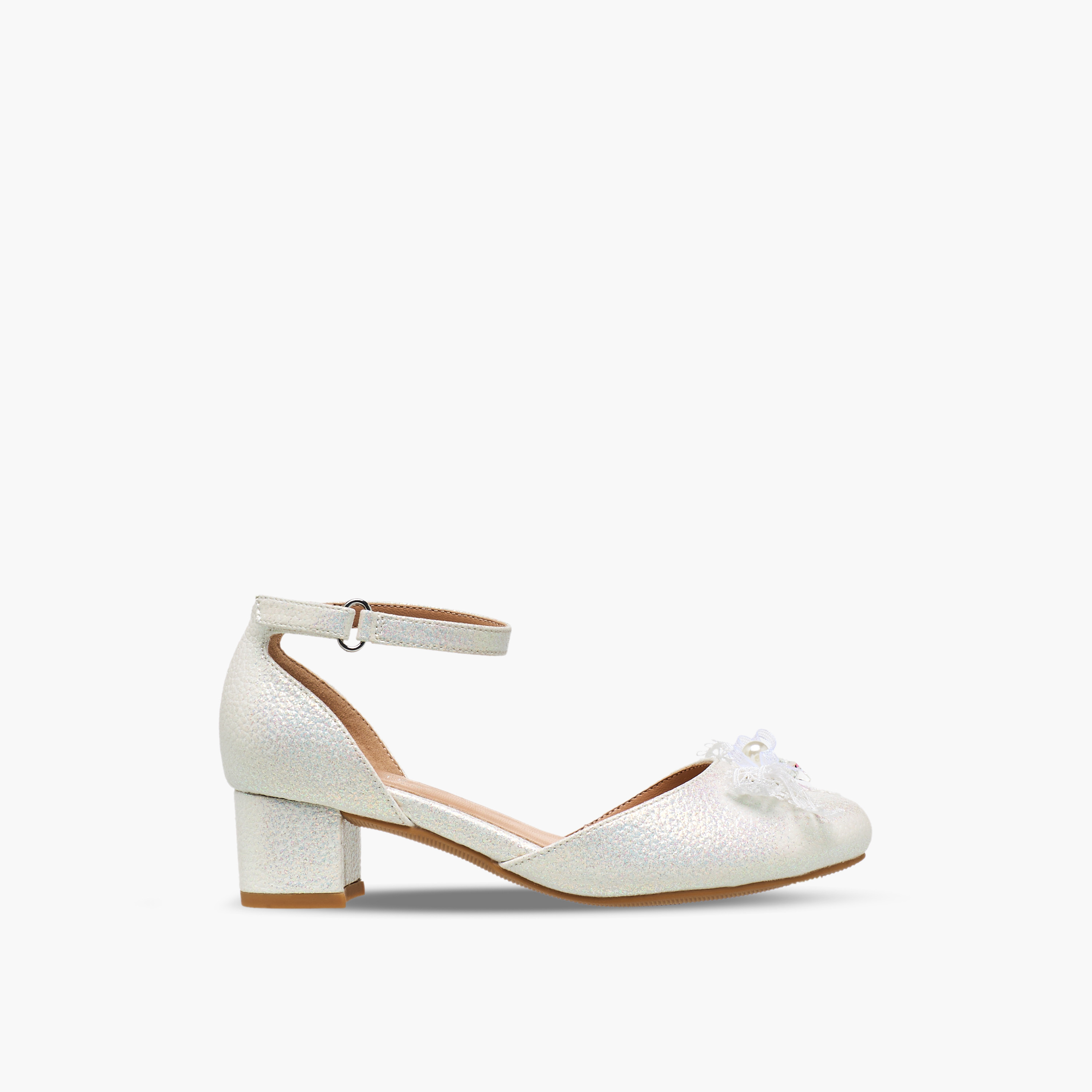 صندل بكعب عريض مزين بفيونكة للبنات من سيليست-girls-shoes-sandals-image-3