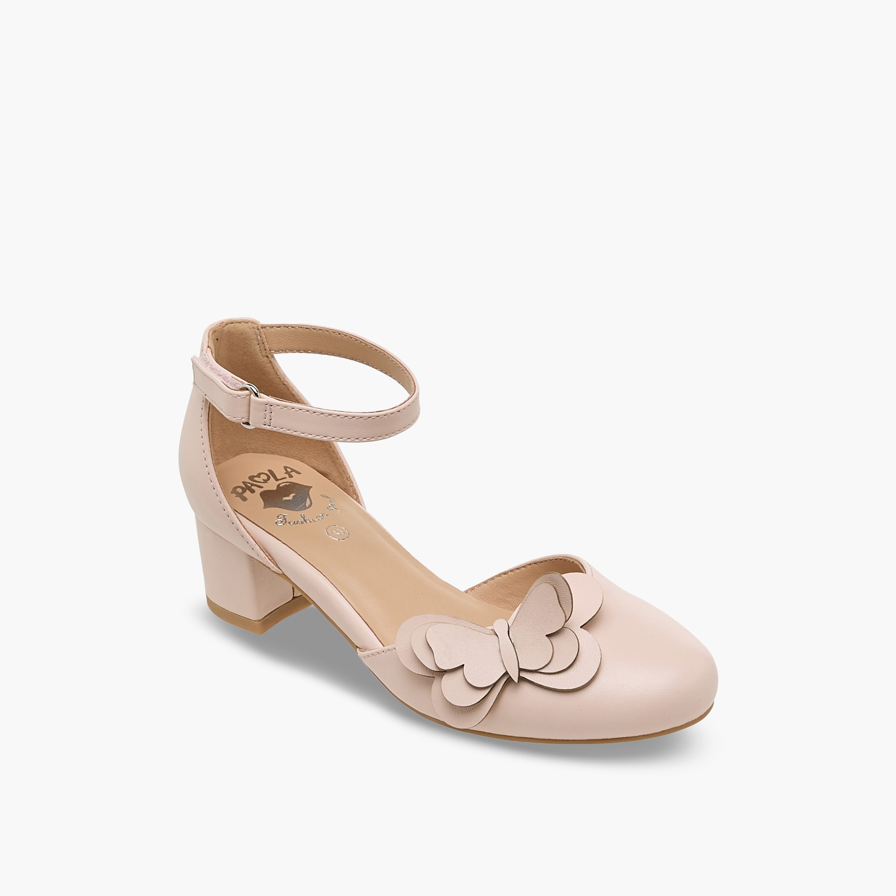 Pablosky Girls Block Heel Shoes-girls-shoes-sandals-image-2