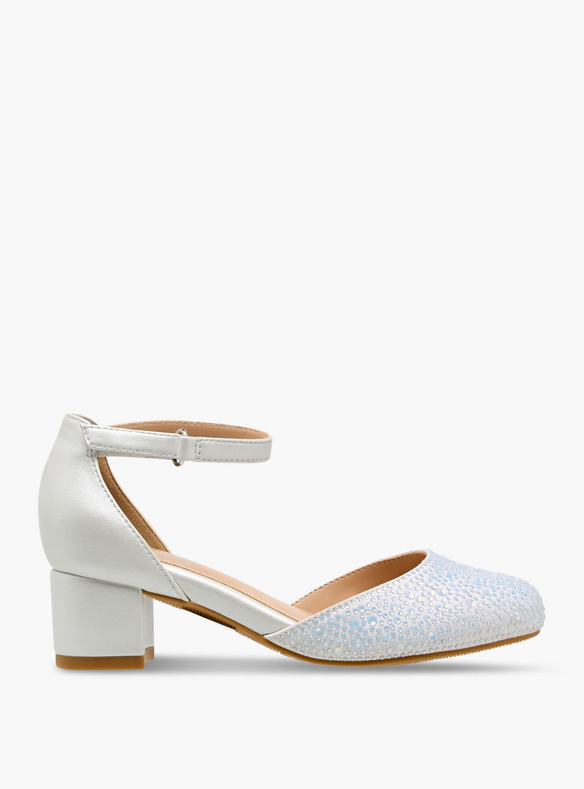 صندل مزين بكعب سميك للفتيات من سيليست-girls-shoes-sandals-image-3